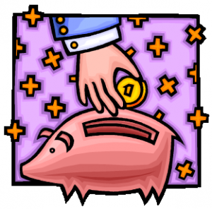 Saving Money - Piggy Bank