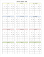 Academic Calendar