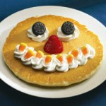 Scary Face Pancake