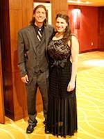 Ben was his sister's date to dental society gala
