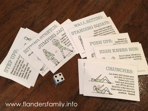 End, Lose Roll - Flanders Household Homelife image relating to Printable Tenzi Cards named Finish, Eliminate Roll - Flanders Household Homelife
