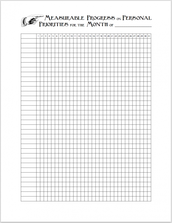 Daily Progress Chart