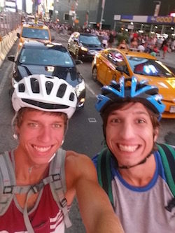 Ben and Joe in Manhattan