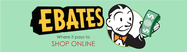 Join EBATES for free, and earn cash back on online purchases from your favorite stores