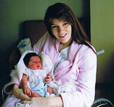 1988 Jon with Mom