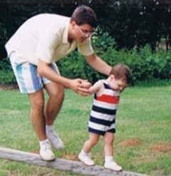 1990 Balancing on Beam