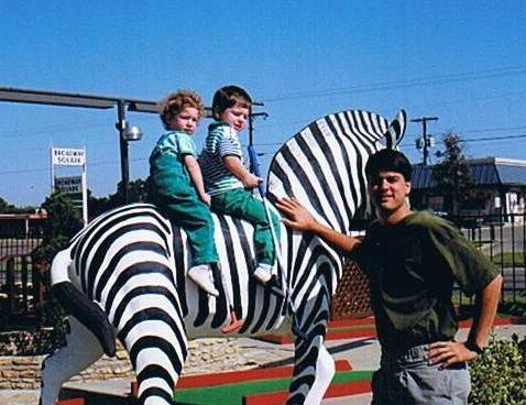 1991 Kids on Zebra