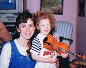 1992 Beth on Violin