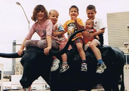 1996 - On Longhorn Steer