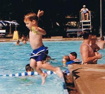1997 - Samuel at Pool