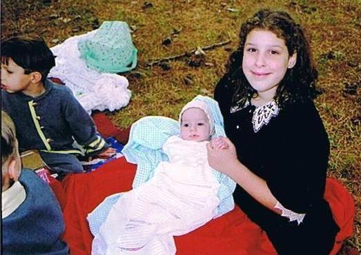 2000 - Beth and Bekah in Civil War Garb