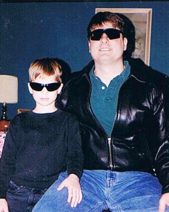 2000 - Dad and Sam in Sunglasses
