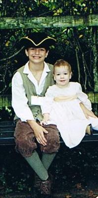 2000 - David and Bekah in Costume