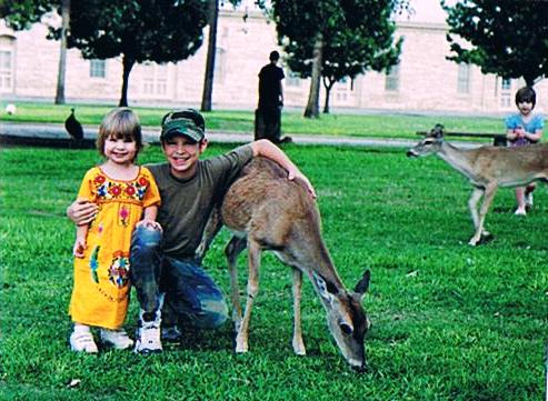 2003 Kids with Deer