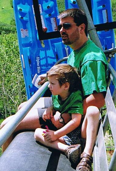 2007 Doug on Ski Lift