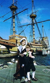 2007 Rebekah and Isaac at Mayflower II