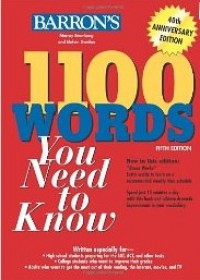 1100 Words You Need to Know 1100 Words You Need to Know