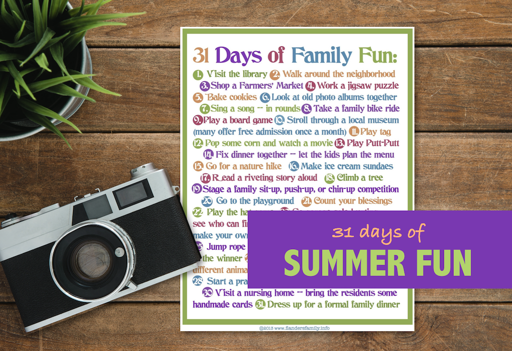 31 Days of Summer Fun