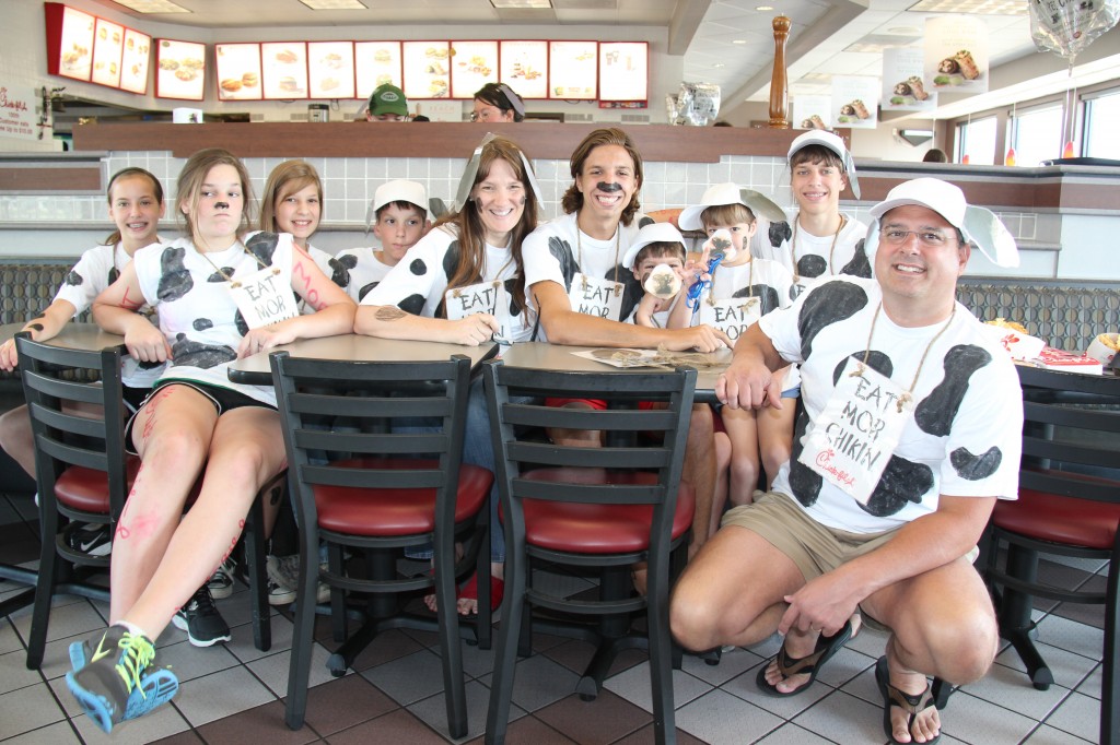 Cow Appreciation Day at Chick-fil-A