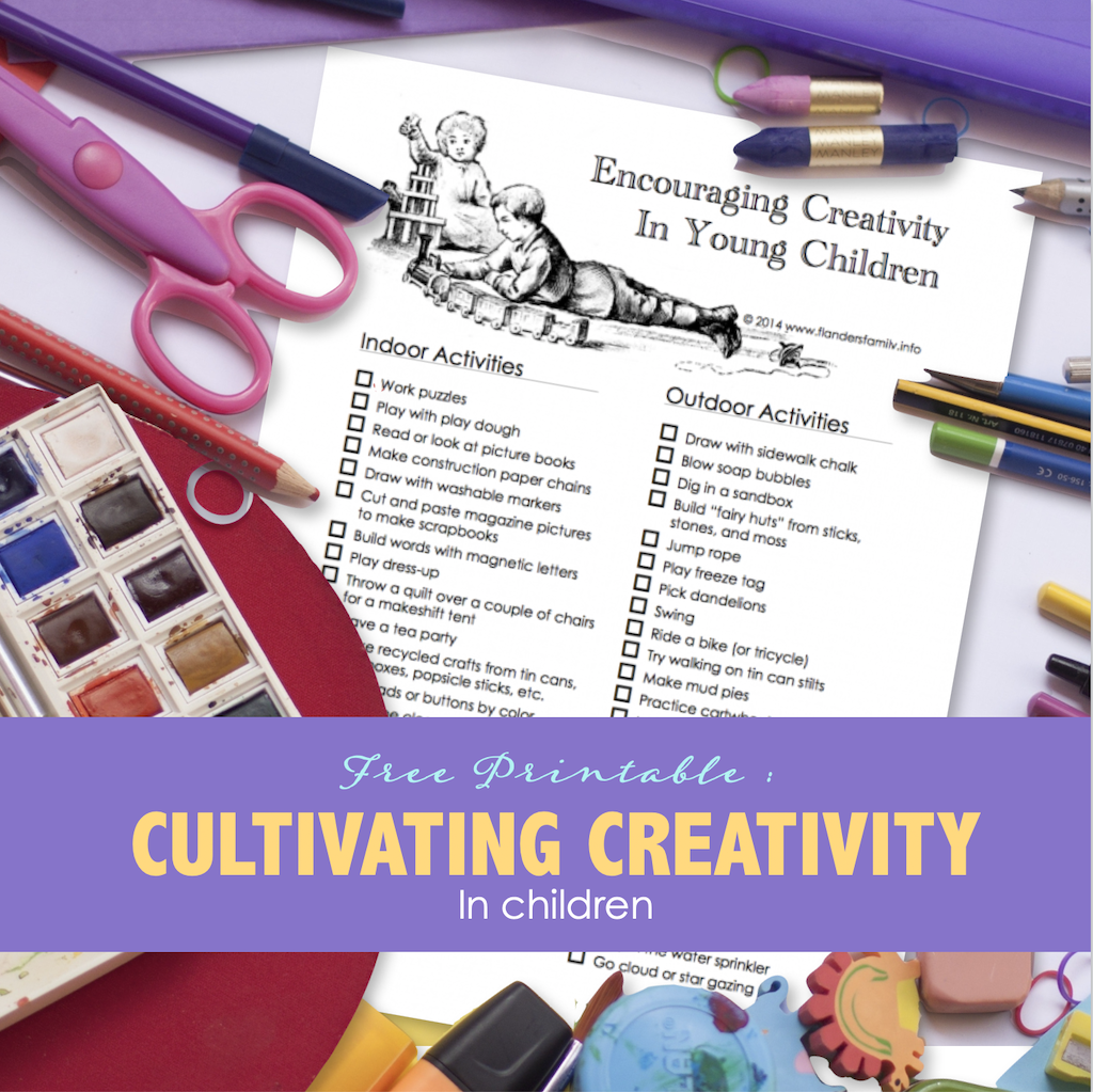 Cultivating Creativity in Children 