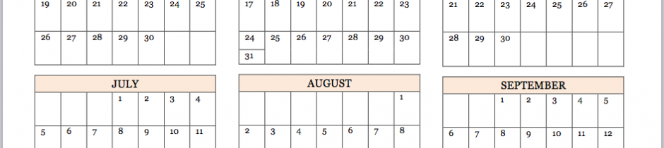 Free Printable 2015 Calendars – Flanders Family Homelife