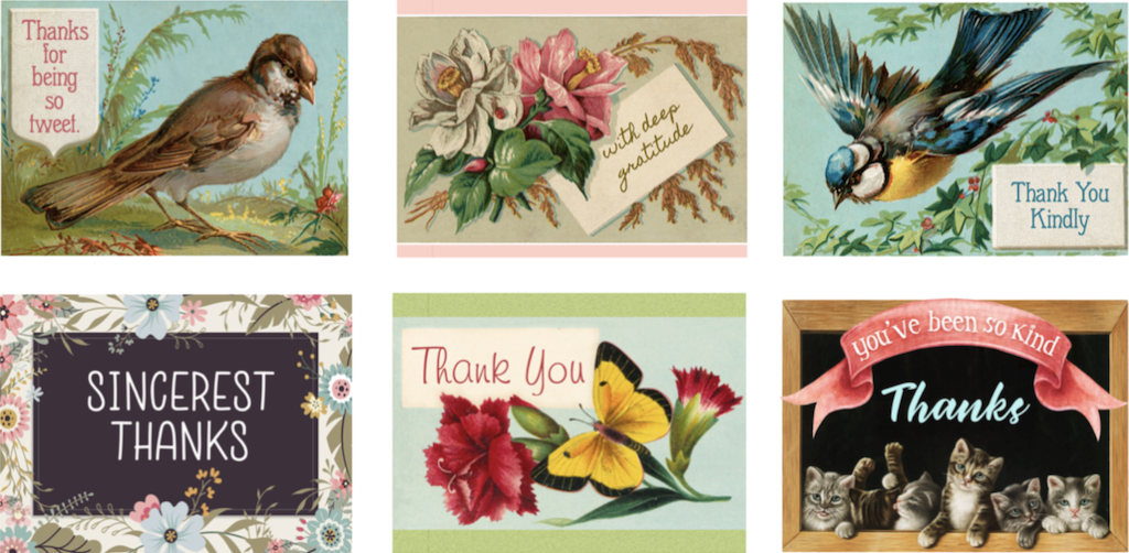 Free Printable Thank You Cards