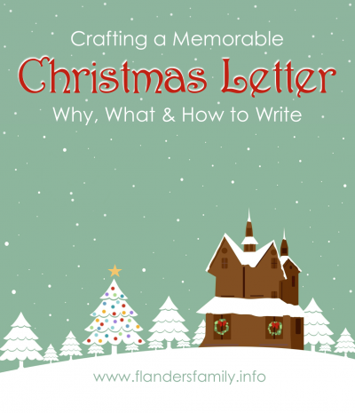 Christmas Letters: Why, What and How to Write