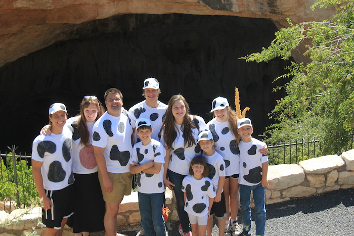 We visited Carlsbad Caverns on Cow Appreciation Day