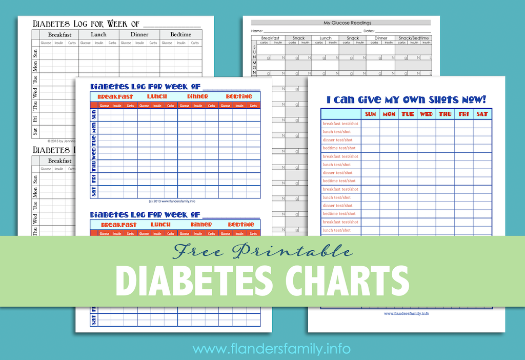 Free Printable Diabetes Logs - Flanders Family Homelife