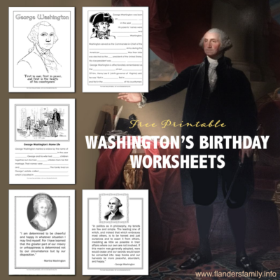 Happy Birthday, George Washington!