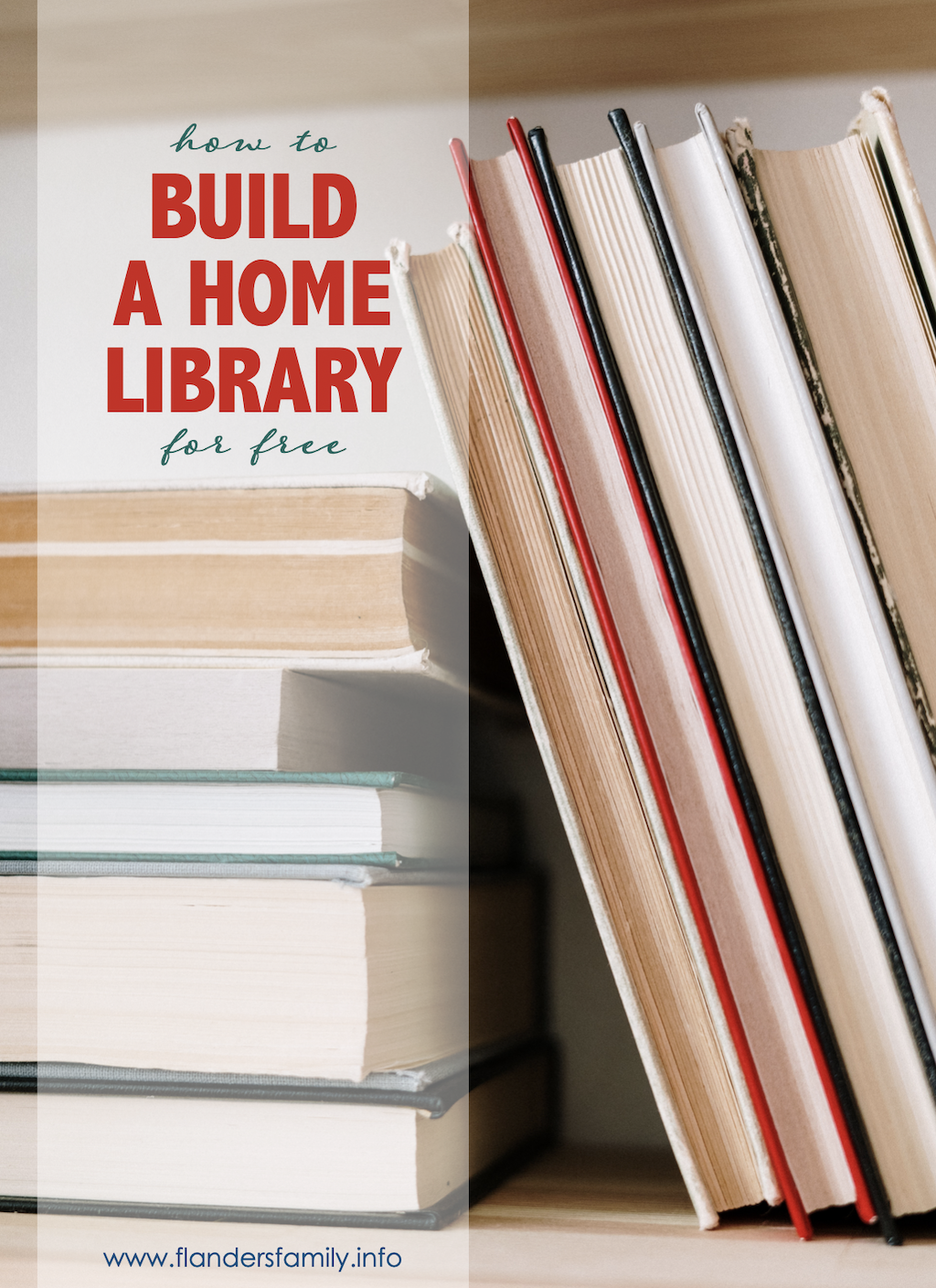 Build a Home Library for Free