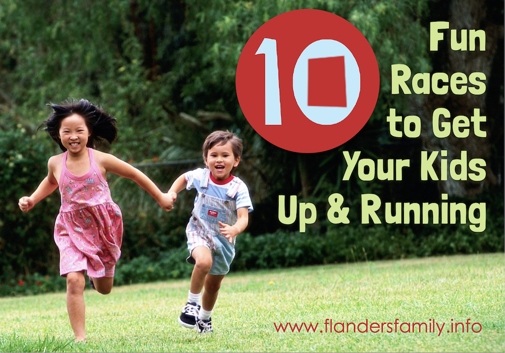 10 Fun Races to Get Kids Up and Running
