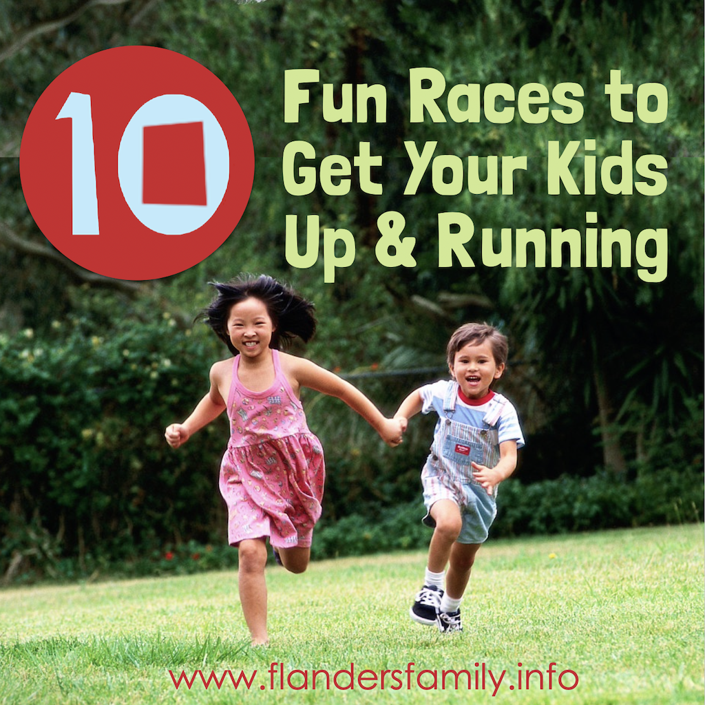 10 Fun Races to Get Kids Up and Running 