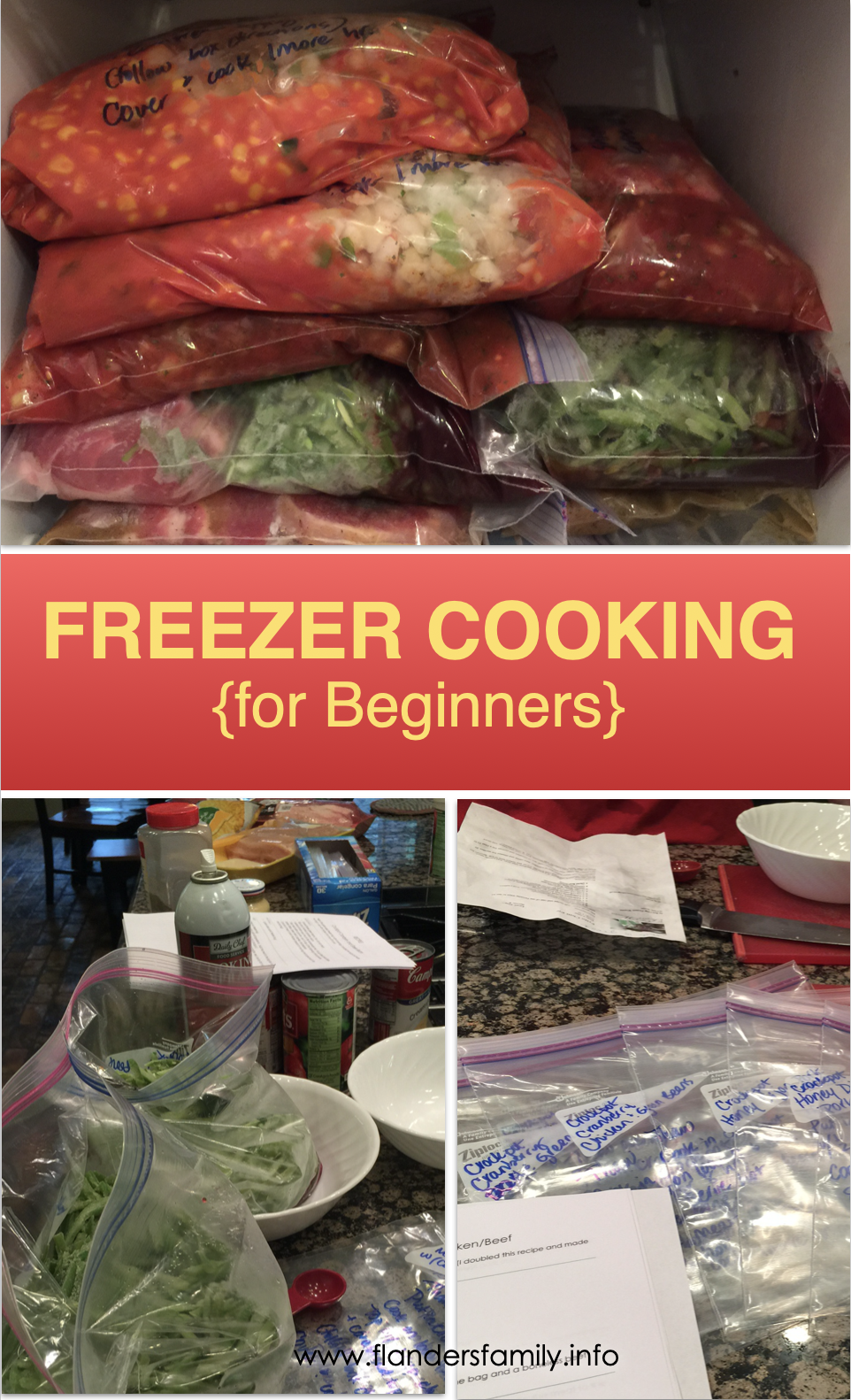 Freezer Cooking for Beginners