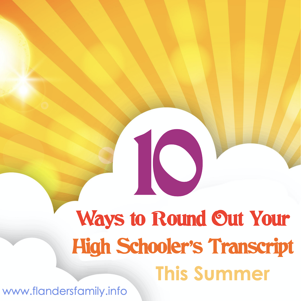 10 Ways to Round Out Your Transcript
