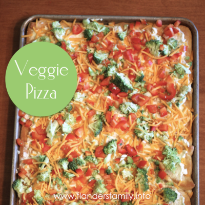 Veggie Pizza: Cool & Crisp