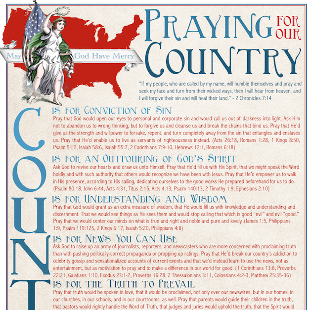 A Prayer for My Country