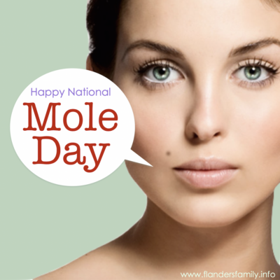 Happy National Mole Day!