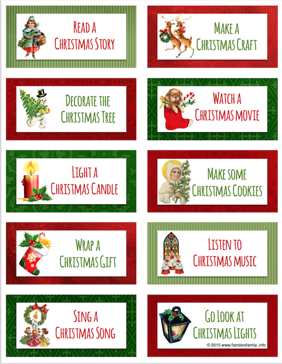 5 Fun Christmas Countdown Calendars - Flanders Family Homelife