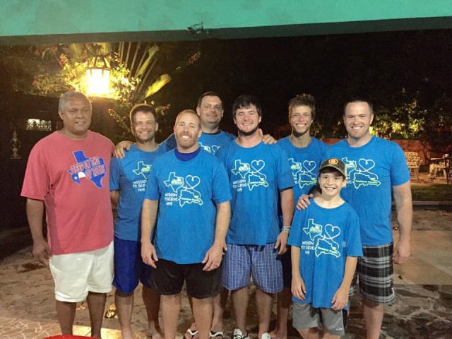 Joseph with Mission Team in Dominican Republic