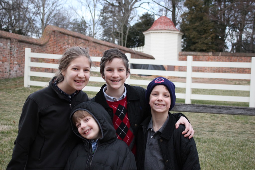At Mount Vernon -- where we stayed much longer than planned