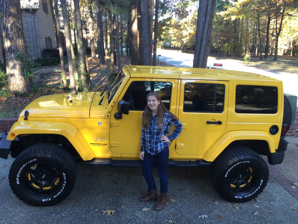 Rachel and the Jacked-Up Jeep