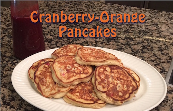Orange-Cranberry Pancakes