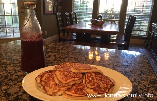 Orange-Cranberry Pancakes