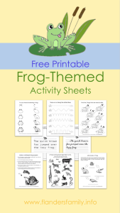 Free Printable Frog Themed Activity Sheets - Flanders Family Home Life