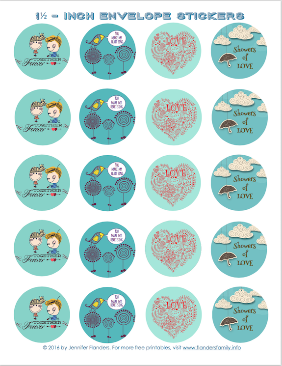 Free Printable Valentine Stickers Printable Templates