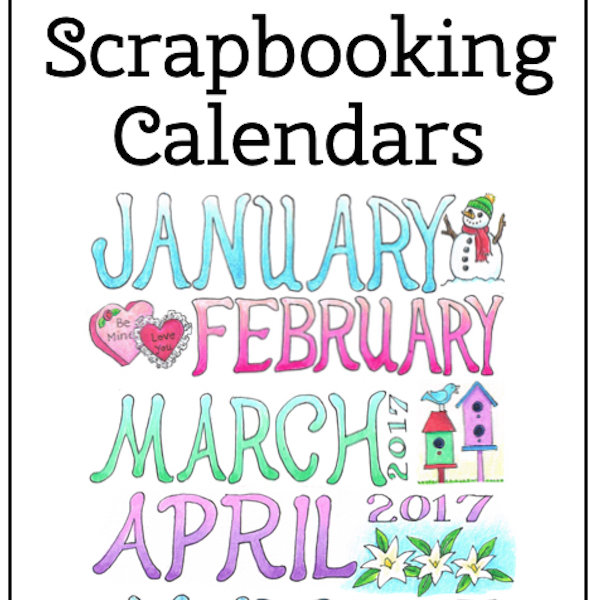 Mailbag 2017 Scrapbooking Calendar Flanders Family Homelife