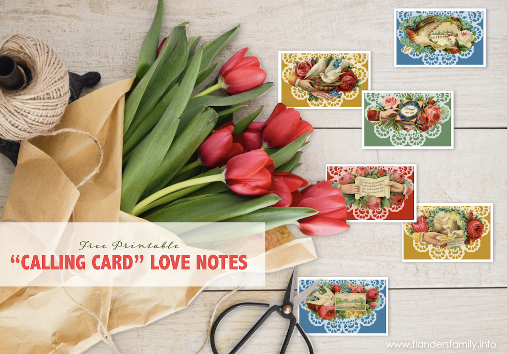 Love Notes &amp; First Impressions (Free Printable) - Flanders Family Home Life