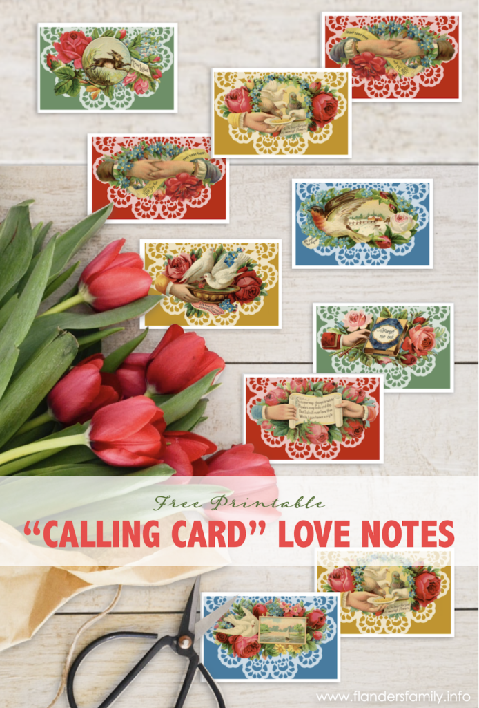 Love Notes &amp; First Impressions (Free Printable) - Flanders Family Home Life