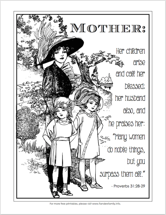Dozens of free Scripture-based coloring pages from flandersfamily.info
